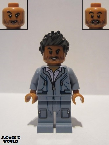 lego 2015 mini figurine jw003 Simon Masrani