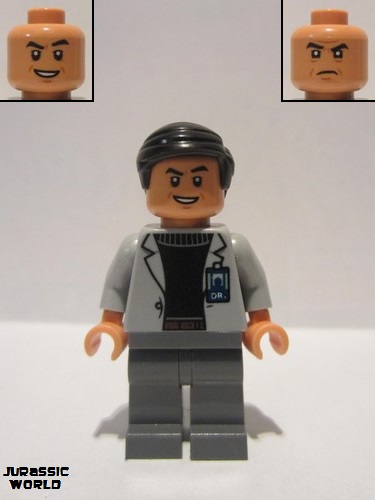 lego 2018 mini figurine jw017 Dr. Wu  