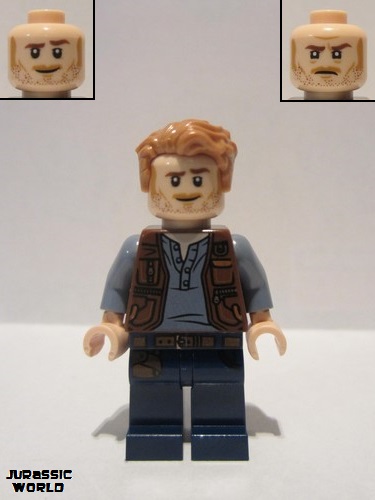 lego 2018 mini figurine jw023 Owen Grady