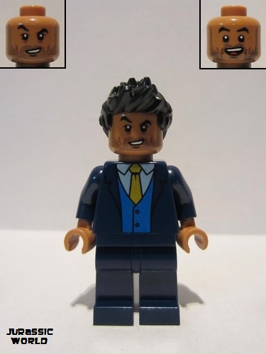 lego 2019 mini figurine jw050 Simon Masrani