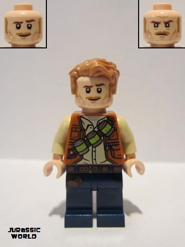 lego 2020 mini figurine jw066 Owen Grady