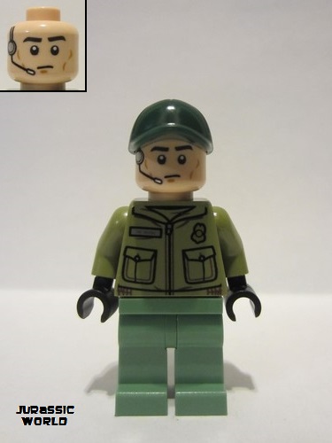 lego 2022 mini figurine jw091 Wildlife Guard  