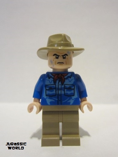 lego 2022 mini figurine jw096 Alan Grant