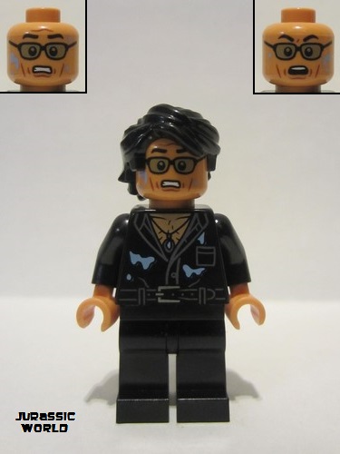 lego 2022 mini figurine jw097 Ian Malcolm