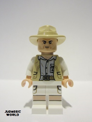 lego 2023 mini figurine jw115 Robert Muldoon  