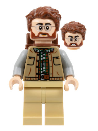lego 2025 mini figurine jw136 Dr. Henry Loomis