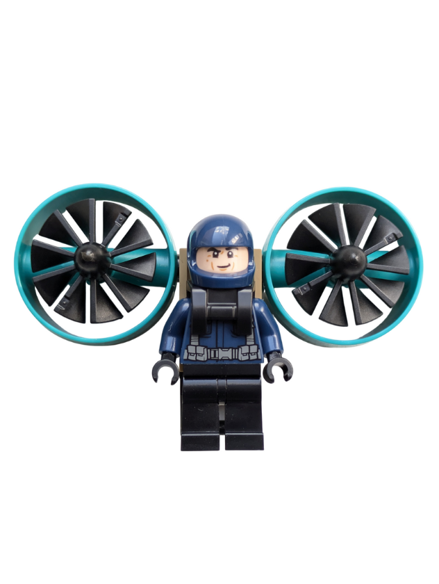 lego 2025 mini figurine jw142 ACU Guard / Ranger