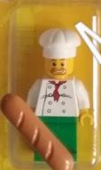 lego 2019 mini figurine bam0011 Chef