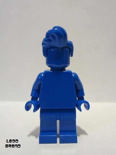 lego 2021 mini figurine tls106 Blue Monochrome With Pompadour 