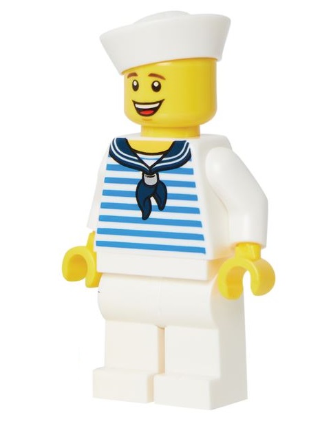 lego 2022 mini figurine bam0069 Sailor  