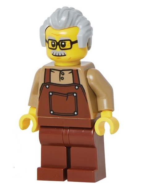lego 2022 mini figurine bam0070 Citizen  