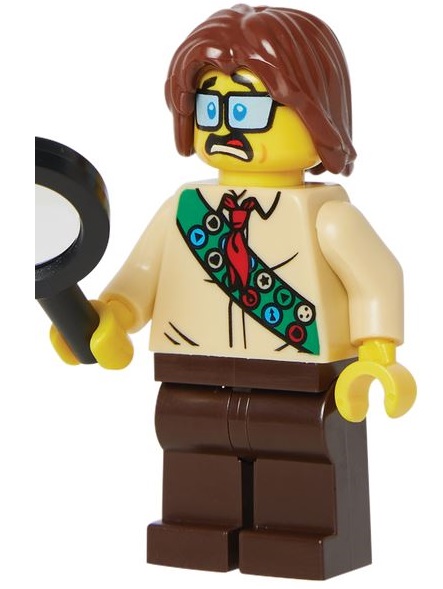 lego 2022 mini figurine bam0071 Scout Boy  