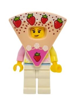 lego 2023 mini figurine bam0080 Pie Suit Girl  