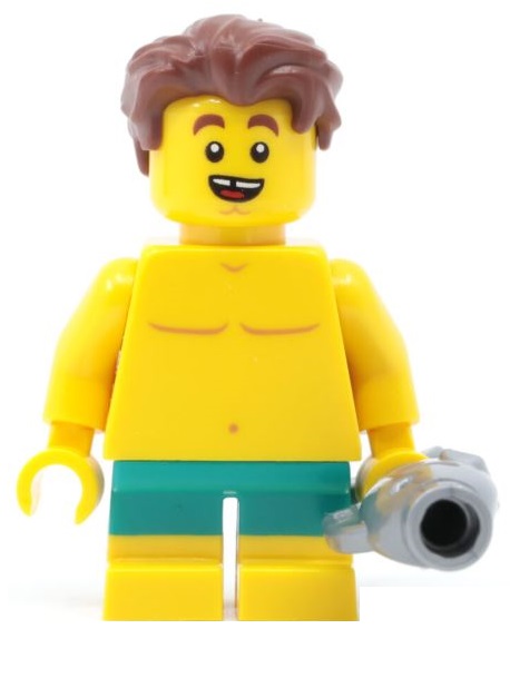 lego 2023 mini figurine bam0091 Citizen  