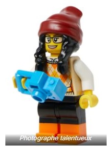 lego 2023 mini figurine bam0102 Outdoor Photographer  