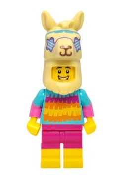 lego 2024 mini figurine bam0119 Llama Suit Guy
