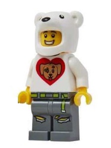 lego 2024 mini figurine bam0121 Dog Suit Guy