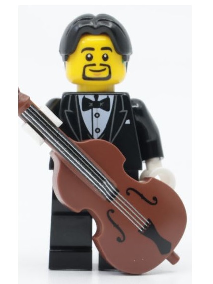 lego 2024 mini figurine bam0130 Musician