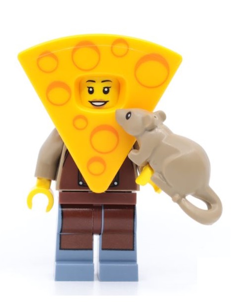 lego 2025 mini figurine bam0152 Cheese Suit Girl  