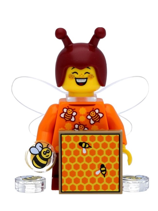 lego 2025 mini figurine bam0160 Bee Suit Boy  