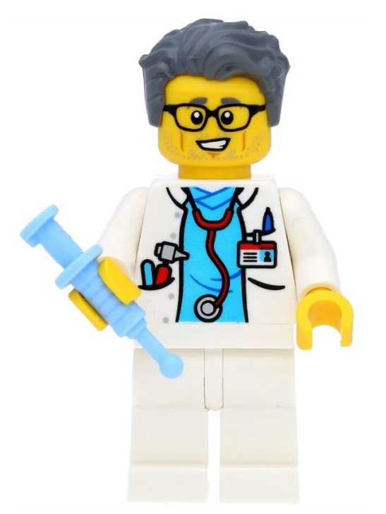 lego 2025 mini figurine bam0162 Doctor  