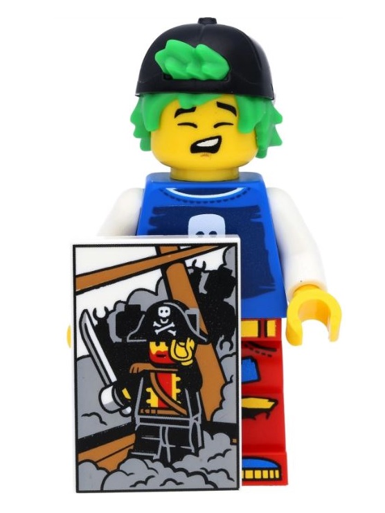 lego 2025 mini figurine bam0165 Comic Fan