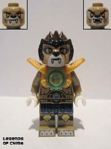 lego 2013 mini figurine loc012 Longtooth Armor 