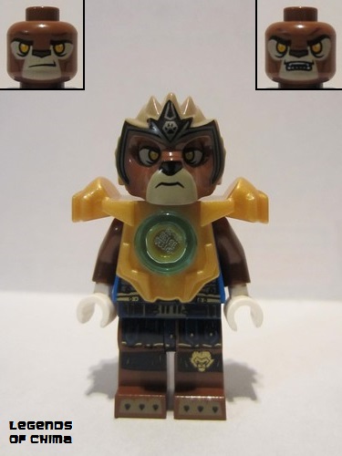 lego 2014 mini figurine loc055 Lavertus Pearl Gold Heavy Armor 