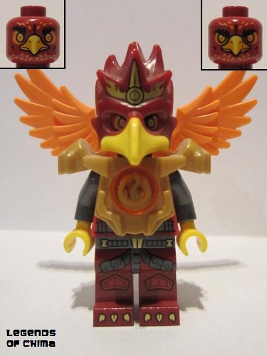 Lego Figurine Minifig Chima Foltrax aigle eagle 70146 LOC076 NEW 