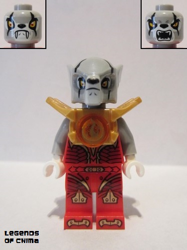 lego 2014 mini figurine loc089 Worriz