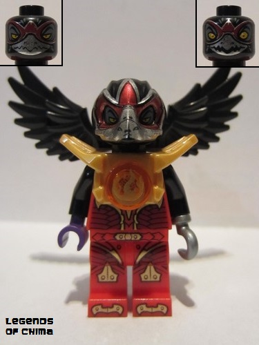 lego 2014 mini figurine loc090 Razar Fire Chi 