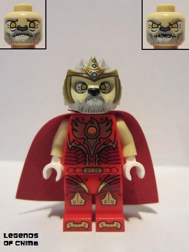 lego 2014 mini figurine loc097 Lagravis Fire Chi 