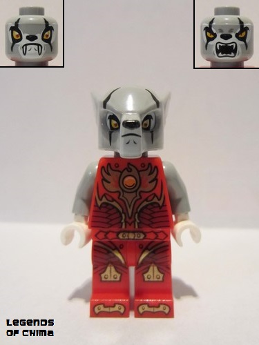 lego 2014 mini figurine loc100 Worriz