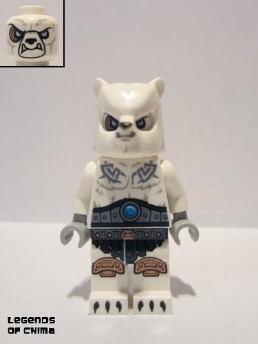 lego 2015 mini figurine loc119 Ice Bear Warrior 1