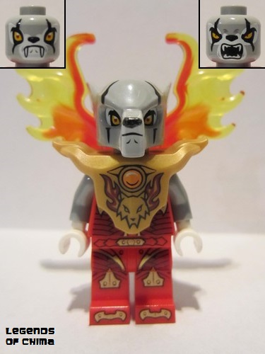 lego 2015 mini figurine loc129 Worriz