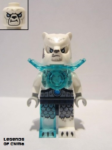 lego 2015 mini figurine loc137 Icepaw  