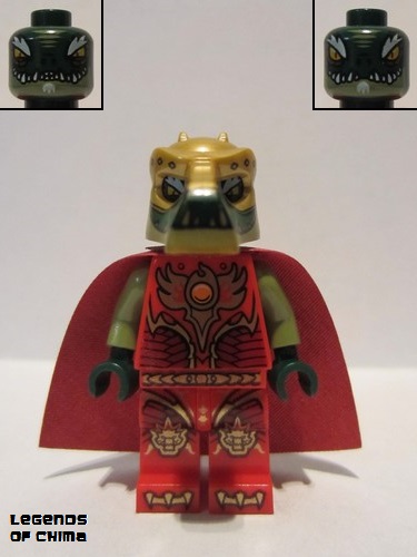 lego 2015 mini figurine loc153 Crominus Fire Chi 