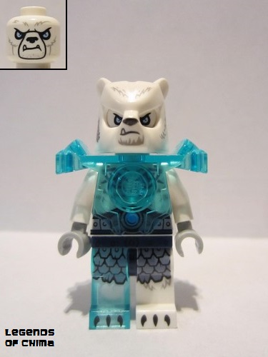 lego 2015 mini figurine loc156 Icepaw