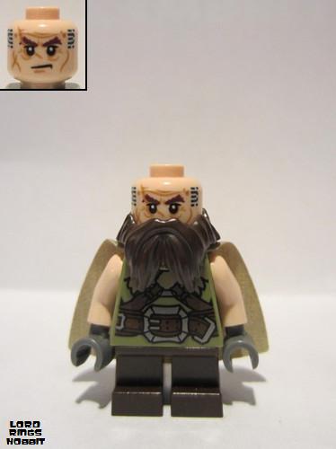 lego 2012 mini figurine lor050 Dwalin the Dwarf