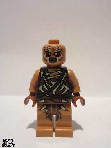 lego 2013 mini figurine lor088 Gundabad Orc Bald 