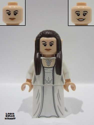 lego 2023 mini figurine lor121 Arwen White Dress 