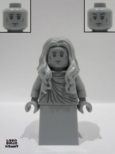 lego 2023 mini figurine lor130 Elf Statue Wavy Hair, Skirt 