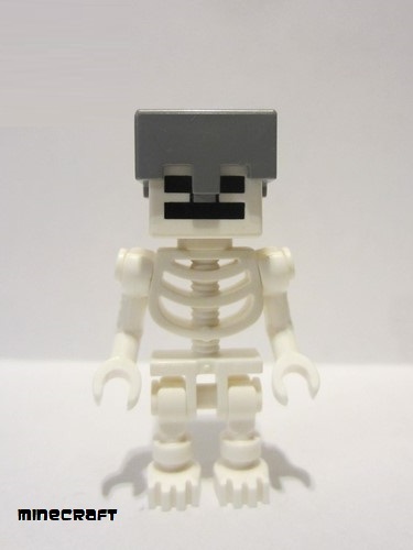 Lego Minifigure de Squelette de Minecraft avec Épée 