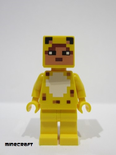 lego 2021 mini figurine min107 Ocelot Skin