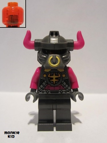 lego 2020 mini figurine mk002 Ironclad Henchman Bob / Grunt / Growl / Roar / Snort 
