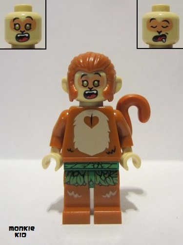 lego 2021 mini figurine mk032 Baby Monkey Kid  