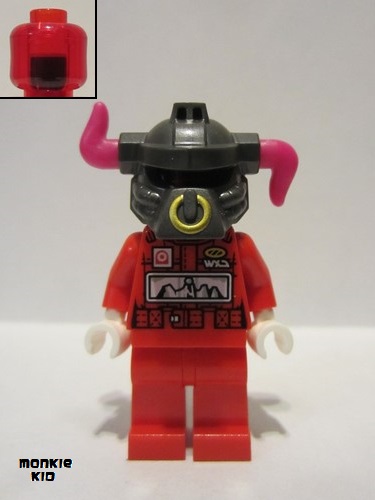 lego 2021 mini figurine mk046 Bull Clone Bob Racing Suit 