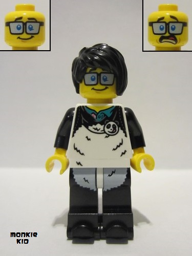 lego 2021 mini figurine mk061 Lee Panda Costume 