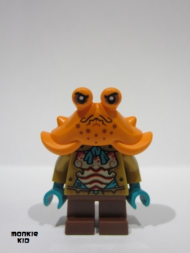 lego 2023 mini figurine mk124 Crab General