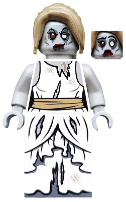 lego 2012 mini figurine mof010 Zombie Bride  